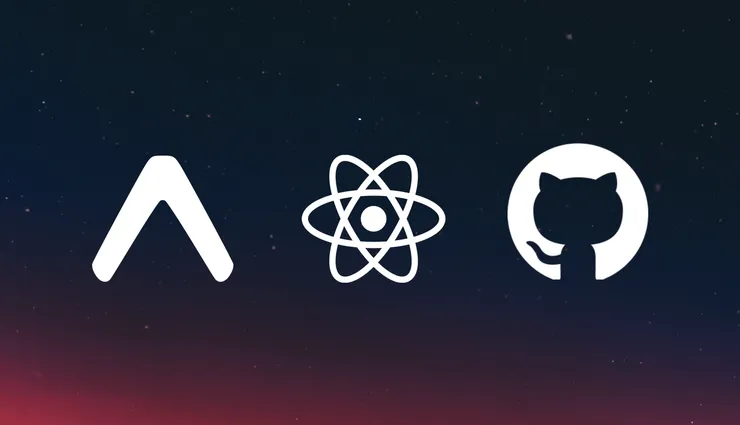 Banner with RN, Expo, and Github logos.