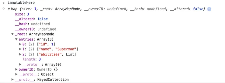 immutable-hero-console-no-formatter