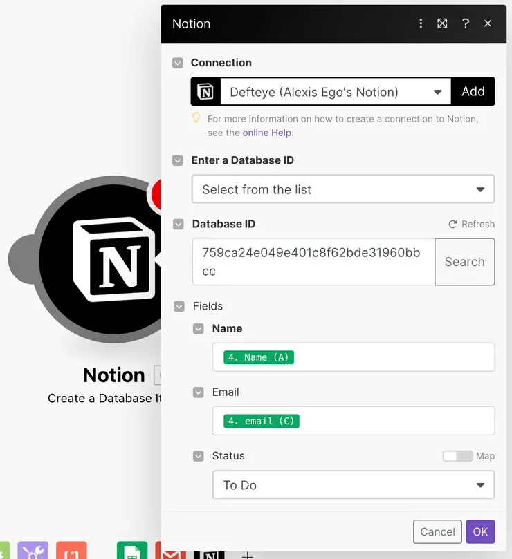 Notion Module