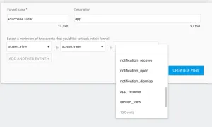 Google Analytics Funnel does not give option to filter on parameter.