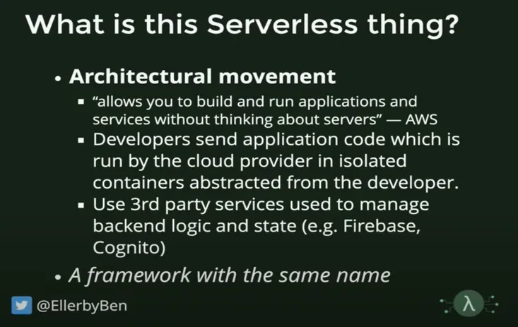 Serverless definition